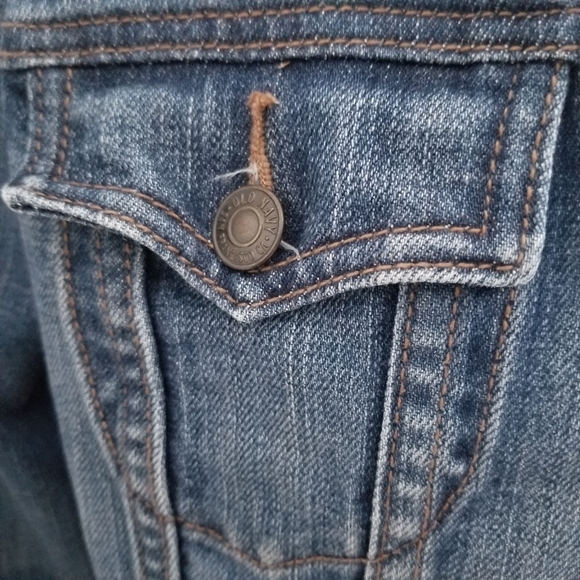 Old Navy Denim Trucker Jean Jacket XL - Picture 14 of 16